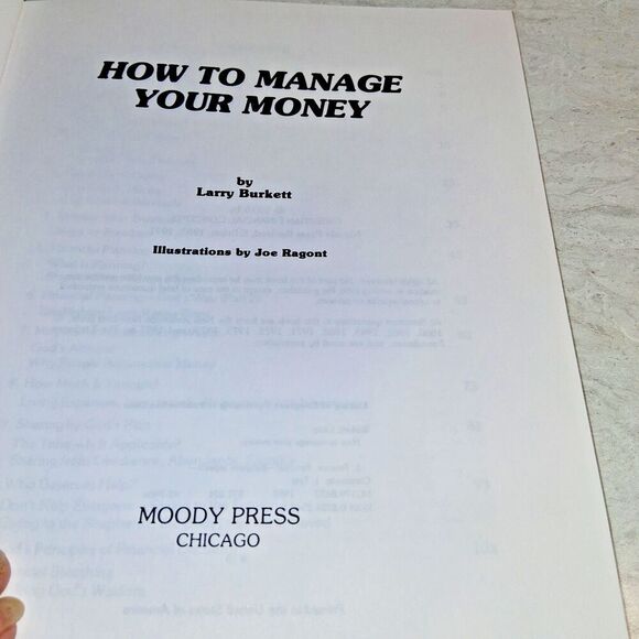 How to Manage Your Money : An In-Depth Bible Study on Personal Finances by Larry - Picture 9 of 10